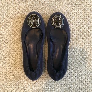 Tory Burch Suede Flats